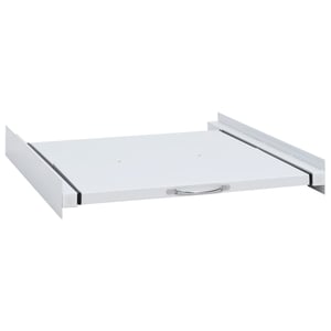vidaXL Washing Machine Stacking Kit with Pull-Out Shelf