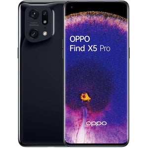 

Oppo Find X5 Pro 12GB 256GB Dual SIM 5G Smartphone Glaze Black- International Version