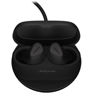 

Jabra Connect 5 True Wireless Earbuds With Wireless Charging Pad Titanium Black