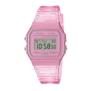 

Casio Women's Youth Digital Watch F-91WS-4DF - 46 mm - Pink