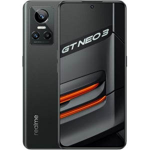 

Realme GT Neo 3 12GB RAM 256GB 5G Dual Sim Smartphone Asphalt Black (International Version) + 150W charger