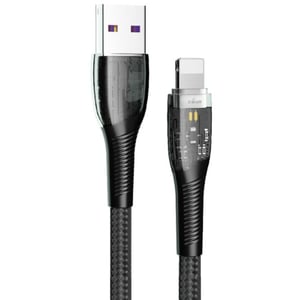 

Trands Glassy Series Lightning Cable 1m Black