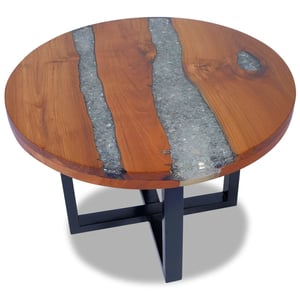 

vidaXL Coffee Table Teak Resin 60 cm