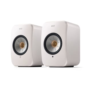 KEF LSX II (Mineral White ) Premium Wireless System Speakers Per Pair