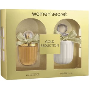 

Women Secret Gold Seduction 100ml EDP + Body Lotion 200ml Gift Set For Women