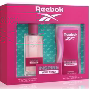

Reebok Inspire Your Mind 50ml EDT + 250ml Hair & Body Shower Gel Set for Women