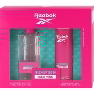 

Reebok Inspire Your Mind 100ml EDT + 150ml Body Spray Set for Women