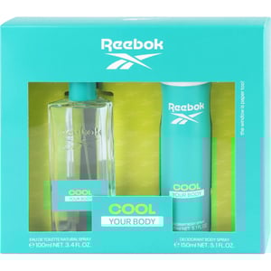 

Reebok Cool Your Body 100ml EDT + 150ml Body Spray Gift Set for Women