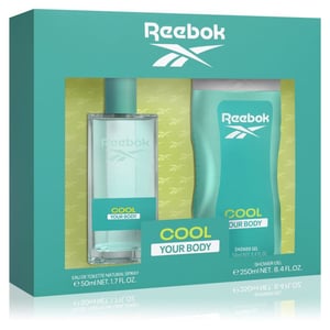

Reebok Cool Your Body 50ml EDT + 250ml Hair & Body Shower Gel Set for Women