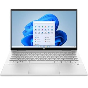 

HP Pavilion x360 (2021) Laptop - 11th Gen / Intel Core i5-1155G7 / 14inch FHD / 512GB SSD / 8GB RAM / Shared Intel Iris Xe Graphics / Windows 11 Home / English & Arabic Keyboard / Natural Silv