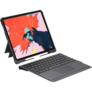 

Glassology iPad 10.2/ Air 10.5 7th 8th 9th Gen 360 Detachable Keyboard with Screen Protector Black