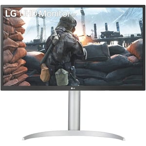  شاشة إل جي UHD 4K IPS مقاس 27 بوصة مع منفذ USBC وHDR10 ومنفذ HDMI ومنفذ ديسبلاي بورت