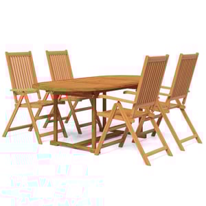 

vidaXL 5 Piece Garden Dining Set Solid Wood Acacia