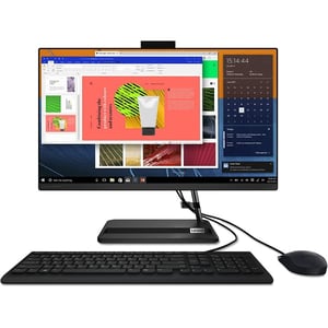 Lenovo IdeaCentre AIO 3 22ITL6 All-in-One (2022) Desktop - 11th Gen / Intel Core i3-1115G4 / 21.5inch FHD / 256GB SSD / 4GB RAM / Shared Intel UHD Graphics / Windows 11 Home / English & Arabic Keyboard / Black / Middle East Version - [F0G5009YAX]