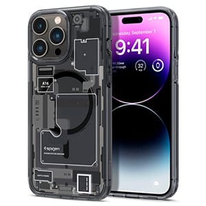 

Spigen Ultra Hybrid (MagFit) designed for iPhone 14 Pro Max case cover compatible with MagSafe - Zero One