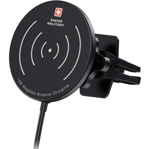 

Swiss Military MagSafe Car Charger Black