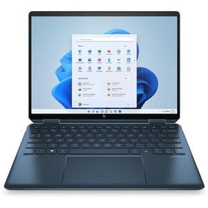 

HP Spectre x360 (2022) Laptop - 12th Gen / Intel Core i7-1255U / 13.5inch WUXGA+ / 1TB SSD / 16GB RAM / Shared Intel UHD Graphics / Windows 11 Home / English & Arabic Keyboard / Blue / Middle