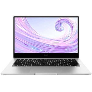 

Huawei MateBook D14 (2021) Laptop - 11th Gen / Intel Core i7-1195G7 / 14inch FHD / 16GB RAM / 512GB SSD / Shared / Windows 11 Home / English & Arabic Keyboard / Silver / Middle East Version -