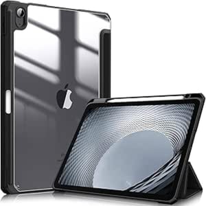 

Glassology Clear Case & Screen Protector for iPad Pro 10.9-inch 10th Gen 2022 Black