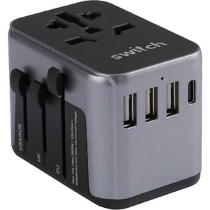 

Mycandy ITC-150 Travel Adapter Black