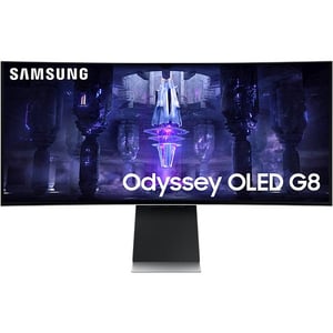 

Samsung LS34BG850SMXUE G8 OLED Smart FHD Gaming Monitor 34inch