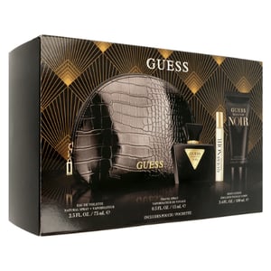 

Guess Seductive Noir L EDT 75 ml +15 ml +Body Lotion 100 ml +Pouch Set