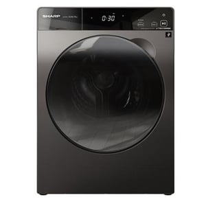 

Sharp 10.5 Kg Washer & 7 Kg Dryer Front Load 1400 RPM Number of programs 15 Silver - ESDP1054KJZS- International Version
