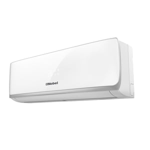 Nobel 1 Ton Split Air Conditioner White 12000 BTU T1 Rotary R410a Cool Only 3M Pipe Kit- NSAC12CN