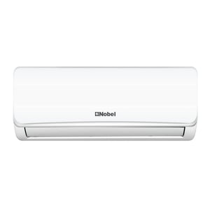 Nobel Split Air Conditioner 12000BTU 1 Ton, Rotary R410A with Remote Control White - NSAC12N