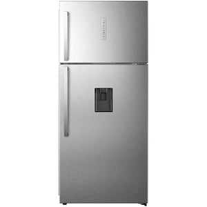 

Hisense 729 Liter Double Door Top Mount Refrigerator With Ice Maker Silver - RT729N4ISU- International Version