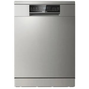 

Hisense Dishwasher Free Standing 15 Place Setting With 6 Programs Silver - HS623E90G - International Version