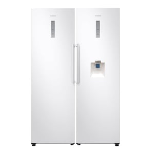 

Samsung 700 Liter Twin Fridge & Freezer Digital Inverter Technology White - RZ32M7120WW / RR39M7310WW - International Version