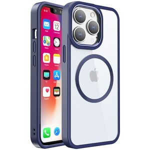 

GAFA Hard Case With Screen Protector Dark Blue iPhone 14 Pro Max