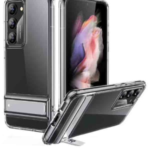 

ESR Metal Kickstand Case Clear Galaxy S23