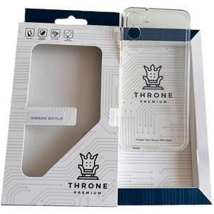 

Throne Premium Silicone Clear Case Galaxy S23 Plus