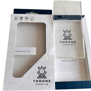 

Throne Premium Silicone Clear Case Galaxy S23 Ultra