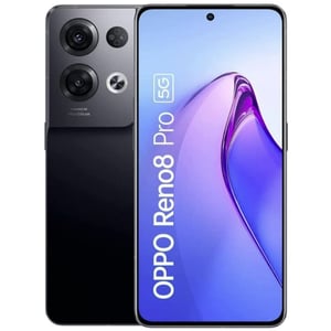 

Oppo Reno 8 Pro 8GB RAM 256GB Dual SIM 5G Smartphone Glazed Black - International Version