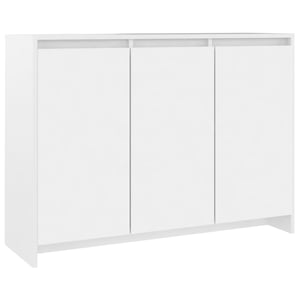 

vidaXL Sideboard White 102x33x75 cm Engineered Wood