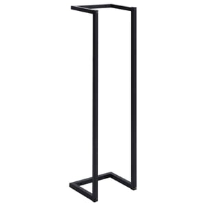 

vidaXL Towel Rack Black 25x20x95 cm Iron