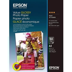 

Epson Value Glossy Photo Paper A4 20 sheets White