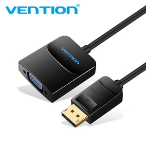 VENTION DP to VGA Converter 0.15M Black- HBFBB
