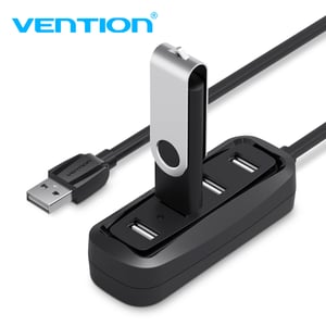 VENTION 4 Ports USB2.0 HUB 0.15M BlackModel # VAS-J43-B015