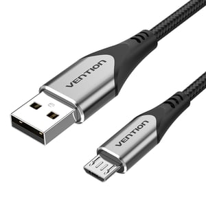 VENTION USB 2.0 to Micro USB Cable 2M Gray Aluminum Alloy Type - COAHH