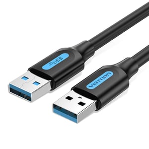 VENTION USB 3.0 A Male to A Male Cable 1M Black PVC TypeModel # CONBF