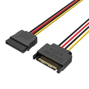 VENTION SATA 15P Power Extension Cable 0.3M BlackModel # KDABY