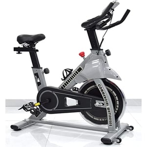 

Skyland Fitness Exercise Bike/Spin for Home Cardio and Strength Training Workouts with Height Adjustable- EM-1560