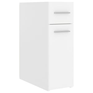 

vidaXL Apothecary Cabinet White 20x45.5x60 cm Engineered Wood