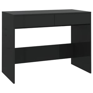 

vidaXL Desk Black 101x50x76.5 cm Engineered Wood