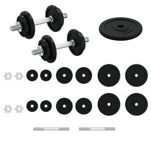 

vidaXL Dumbbell with Plates Set 40 kg