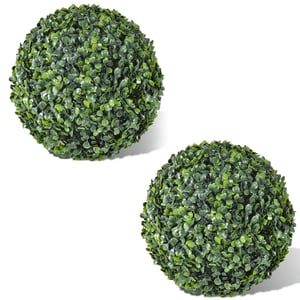 

vidaXL Artificial Boxwood Balls 2 pcs 35 cm